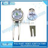 Blank Golf Divot Tool With Custom Ball Marker thumbnail-1