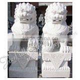 Stone Fu Dog Statue, Oriental Lion Sculptures thumbnail-2