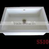 Eco-friendly Solid Surface Kitchen Sink,aritifical Stone Single Bowl Kitchen Sink thumbnail-4