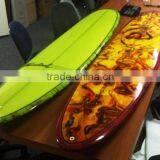 High Quality Resin Color Long Surfboard/long Resin Tint Surfboard