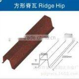 Stone Coated Roof Sheet Accessories Ridge Hip/Roof Tiles Ridge Hip thumbnail-1