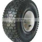 High Quality Wheelbarrow Rubber Wheel 400-8 PU thumbnail-1