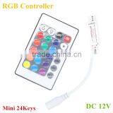 Hot Sale Factory Price Mini rf 24 Key Rgb Controller thumbnail-2