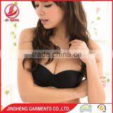 Seamless Invisible Silicone Strapless Low Back Bra for Lady thumbnail-5
