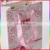 High Quality Garment Paper Bag With Pink Printing thumbnail-2