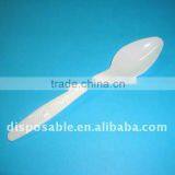 Disposable plastic tea spoons
