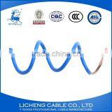 PVC Building Flexible Electric Wire Blue House Wiring 10mm2