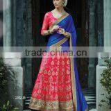 Indian Bridal Lehenga Saree Online Shopping thumbnail-4