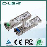 Factory Price 1000M SFP BiDi 1000BX BIDI Optical Transceiver TX1310nm RX1490nm 20km