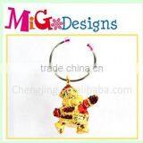 Polyresin Christmas Decor Wine Charms