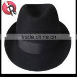 100% Australia Wool Decorate Fedora Hat thumbnail-2