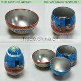 Unique Easter Egg Packaging Box Tea Tin Cans