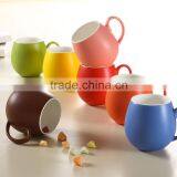 400ml 14oz Fine Porcelain Bone China Creative Elegant Fashion Coffee Tea Water Drinking Mugs thumbnail-5