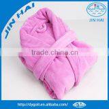 2015 Fashion Rose Red Fleece Bathrobe thumbnail-1