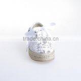 Espadrilles for Kids With Lace-up Style 2016ss New Glitter Lace thumbnail-2
