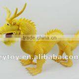 Commanding Yellow Dragon Stuffed Toy