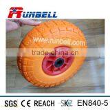 High Quality PU Foam Wheel For Beac Cart Beach Trailer thumbnail-1