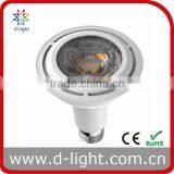 New Design PAR38 15W 1100lm E27 24 Degree Not Diammable High Lumen Clear Len Cob Led Light Bulbs thumbnail-1
