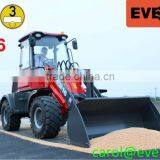 Everun ER16 Farm Tractor Front End Loader Mit 1.6 Ton CE Approved Radlader thumbnail-1