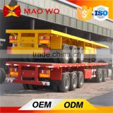 40ft 20ft container carrier flatbed semi trailer with CE for sale