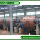 D4.5x4.5/4.5x4.2/4.5x4/4.2x4.2/4.2x4/4x4/4x3.5 Soaking or Liming Wooden Drum for Cow Cattle Buffalo Leather Wooden Drum thumbnail-3