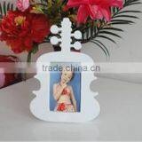 Custom Handmade Guitar Shaped Wood Collage Photo Frame Wholesale thumbnail-5