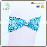 Elegant Shinny Sequin Chair Sash for Chair Use thumbnail-3