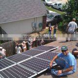 4000W Commercial CE TUV Proved and High Efficiency 4000W by IPM or I Complete With Battery Flexible Thin Film Solar Panel thumbnail-1