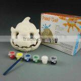 DIY Pottery Fish Coin Bank-diy Ceramic Christmas Decorations -paint it Yourself Halloween Gifts thumbnail-5