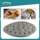 Hot selling keep food fresh AS iced eggs bowl with stainless steel tray