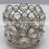 Crystal Round Votive T Light Holder Available in Other Styles thumbnail-4