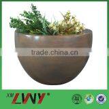 Custom Any Color Home Decoration Poly Resin Patterned Plant Pots thumbnail-3