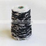 100%Dope Dyed High Quality Polyester Fancy Feather Knitting Yarn