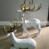 Polyresin Christmas Reindeer Sculpture thumbnail-2
