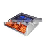 High Visibility Solar Powered (Charging) LED & Reflective Road Stud(Cat Eyes / Pavement Marker) MS-200D(Perfect Waterproof IP68)