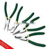 4pcs Circlip Plier Set, 4" Snap Ring Plier Set, Bent thumbnail-1