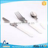 Good Quality PS Plastic Silver Fancy Cutlery Spoon Fork Knife thumbnail-1