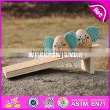 Новый дизайн деревянных игрушек для детей в виде мультяшного слона W01B038 thumbnail-6