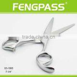 S3-1083 7-1/4" Inch 2CR13 Stainless Steel Blade With Stainless Steel Handle Fengpass Hardware Limited Barber Scissors thumbnail-3
