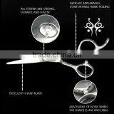 QJ-HS102 Convex Blade Japan VG-10 Cobalt Steel Hair Scissors Wholesale thumbnail-3