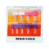 Performance Ceramic Bond Mounted Point Stone Set --8pcs 1/4"(2672) thumbnail-1