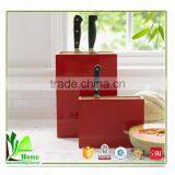 Universal High Quality Bamboo Knife Set thumbnail-5