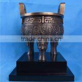 China Style Bronze Tripod Artwork/Chinese Classical Bronze Tripod Sculpture/Bronze Decoration thumbnail-5