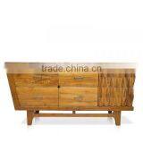 Buffet Modern Arizona Natural Color Teak Wood Furniture thumbnail-4
