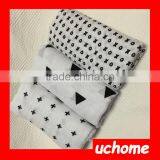 UCHOME Cotton Muslin Swaddle Blanket Baby Muslin Wraps, Baby Muslin, Baby Blanket thumbnail-5