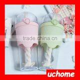 UCHOME New Arrival Creative Plastic Sports Water Bottle Stirring Plastic Bottle thumbnail-2