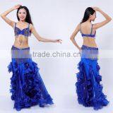 Women Sexy Belly Dance Fuchsia Belly Dance Wear AS6053-AQ6053 thumbnail-4