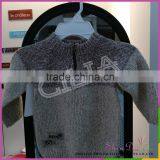 Factory free sample winter warm knitted patterns pullover sweater for boy