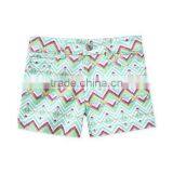 Outrageously Fun and Colorful Girls' Printed Shorts thumbnail-1