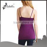 Solid Color Tank Top Wholesale Plain Tank Tops Neckline thumbnail-2